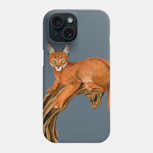 Caracal Watching You Phone Case