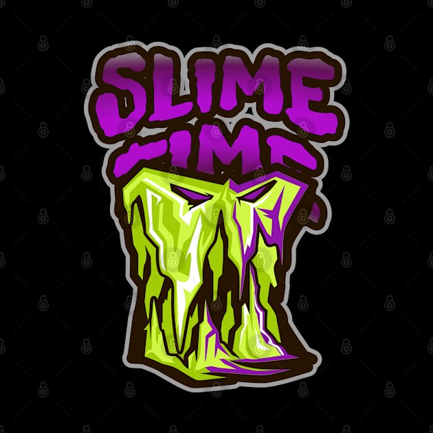 SLIME TIME GELATINOUS CUBE by VICTIMRED