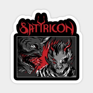 Satyricon 666 Magnet