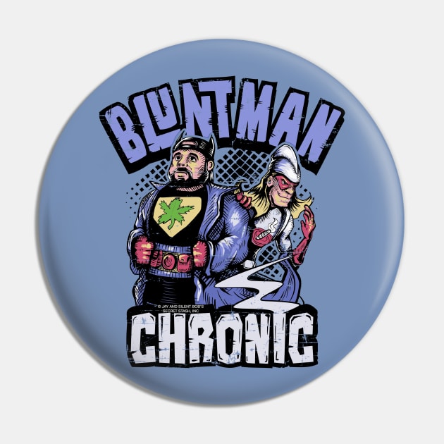 Bluntman and Chronic colored Pin by wuhuli