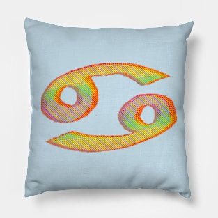 Cancer Sunsign Pillow