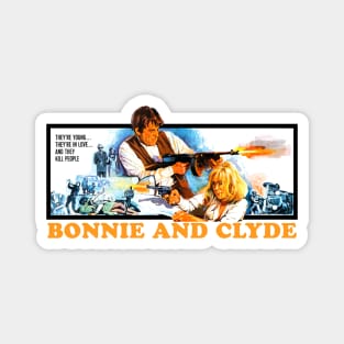 Bonnie And Clyde Magnet