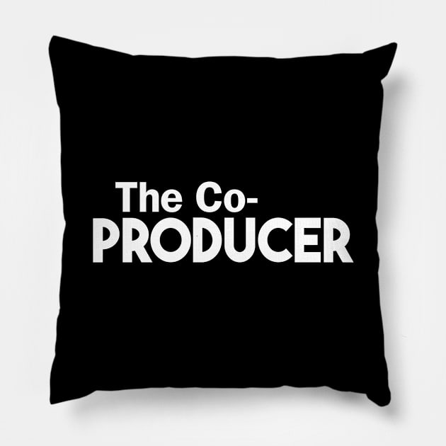 The Co-Producer Funny Music Album Genre Matching Family Pillow by figandlilyco