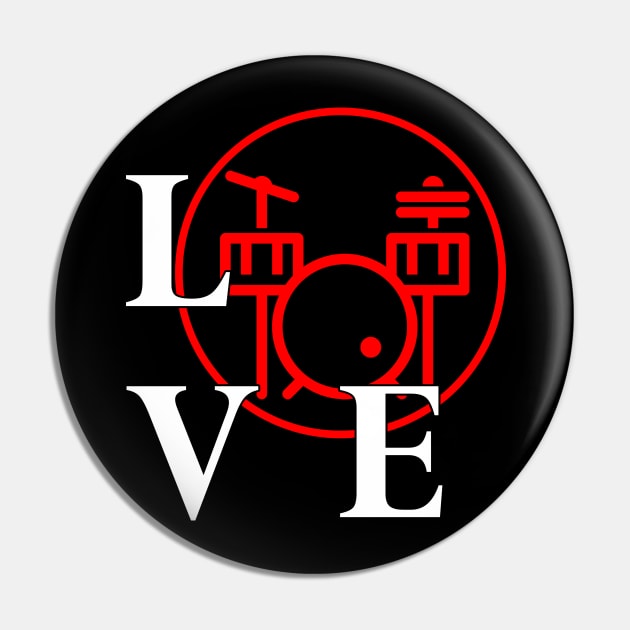 I love to play Drums for Drummer music lover Pin by Jose Luiz Filho