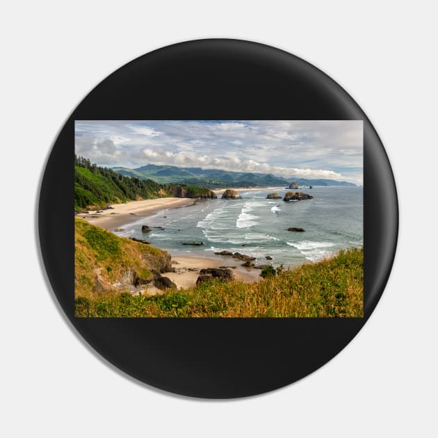 Cannon Beach view from Ecola Point Pin by iansmissenphoto