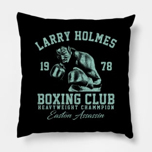 Boxing Club Larry Holmes Mint Green Pillow