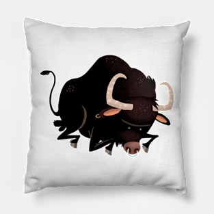 Toro negro 2 Pillow