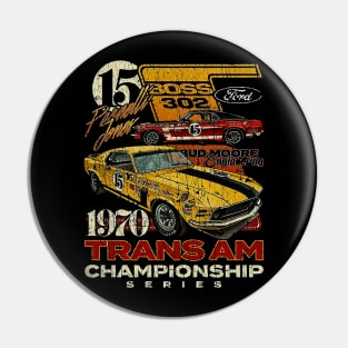 Trans Am Championship Mustang 1970 Pin