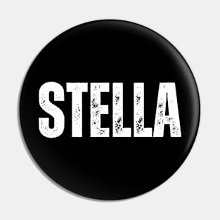 Stella Name Gift Birthday Holiday Anniversary Pin