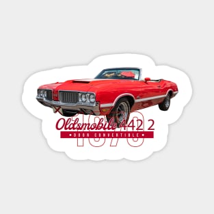 1970 Oldsmobile 442 2 Door Convertible Magnet