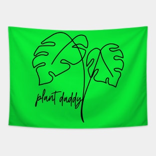 Plant Daddy Black Tapestry