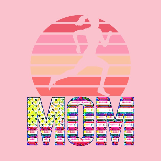 MOM (woman runner) Mothers Day by PersianFMts