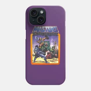 He-Man Masters of the Universe Battle Scene with Skeletor Phone Case