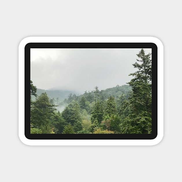 Miyajima Forest Magnet by ajdesignsau