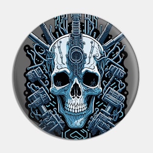 Cyborg Heads S02 D85 Pin