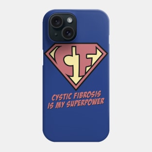 Cystic Fibrosis superhero Phone Case