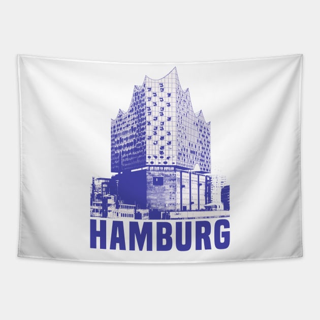 Hamburg Tapestry by Den Vector