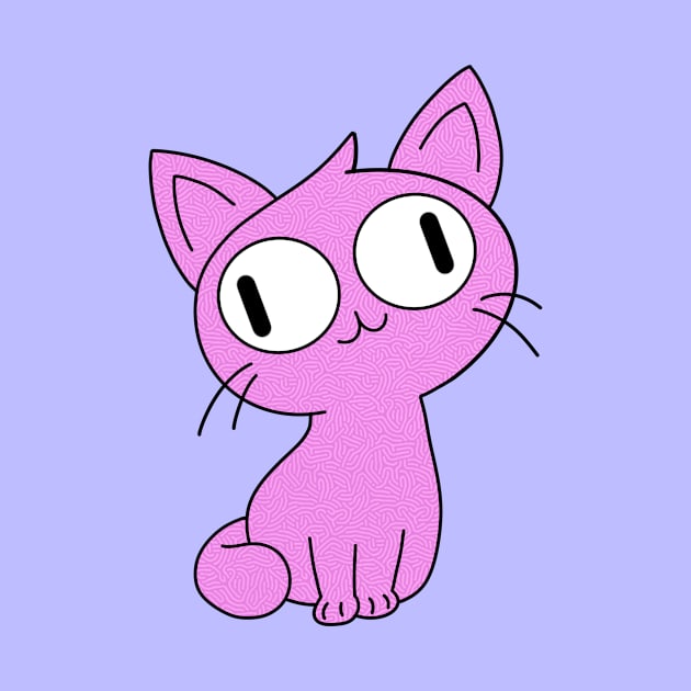 Pink cat by Nobby way