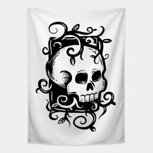 Retro Skull Tapestry