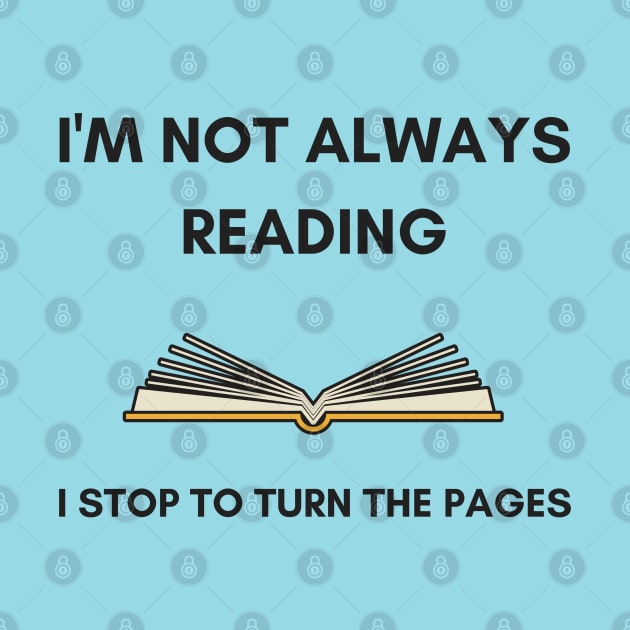 Funny Reading Design for Bookworms, English Teachers, and Librarians by Hopscotch Shop Gifts