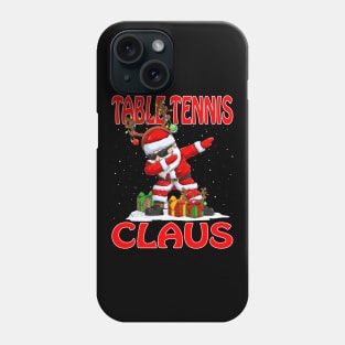 Table Tennis Santa Claus Reindeer Christmas Matching Costume Phone Case