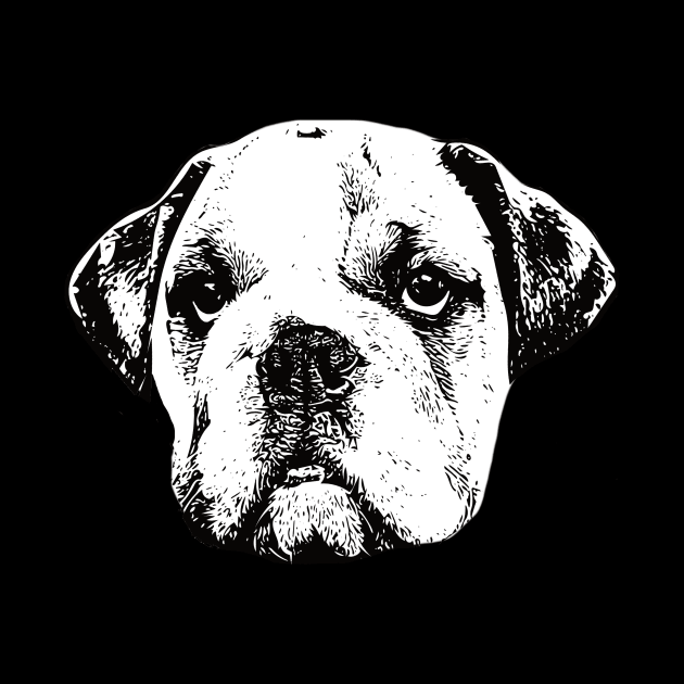 Bulldog - British Bulldog Christmas Gifts by DoggyStyles