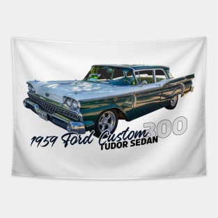 1959 Ford Custom 300 Tudor Sedan Tapestry