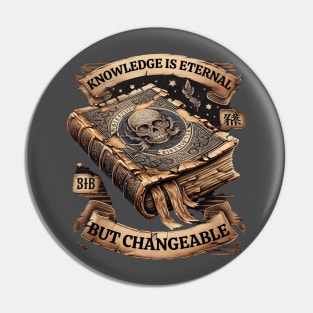 Knowledge is eternal, but changeable for kintsugi lovers Pin