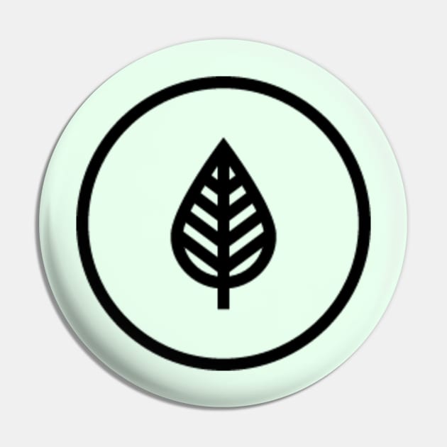 Loose Leaf Logo Pin by LooseLeaf