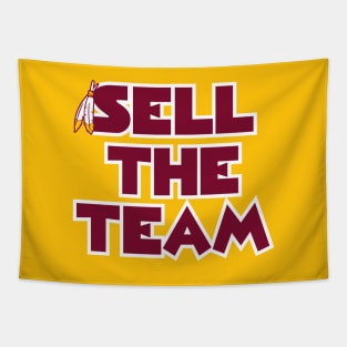 Sell The Team - Yellow Tapestry