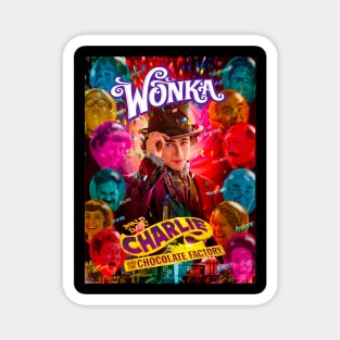 Wonka fan Artwork Magnet