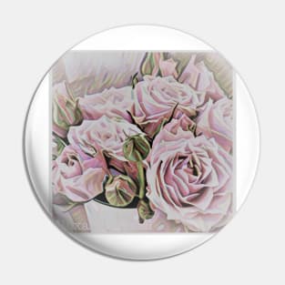 Blush Roses, Pale Roses Decor, tote bag, Pretty Roses Pillows, Pale Roses Pillow, Blush Roses Tote,  Pale Pink roses pillow, Floor pillow, roses clock, cottage style, cottage chic Pin