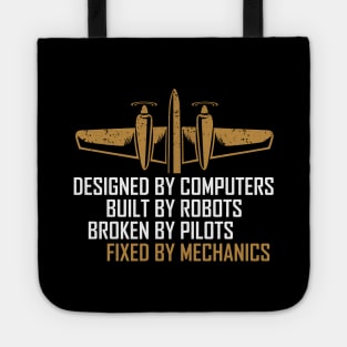 Aircraft Maintenance Technician Airplane Mechanic Tote