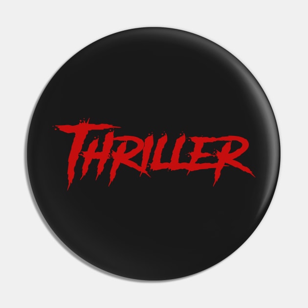 thriller Pin by Corecustom