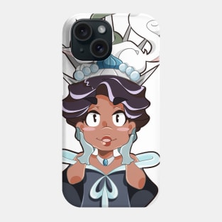 Black Beautiful Lady Phone Case