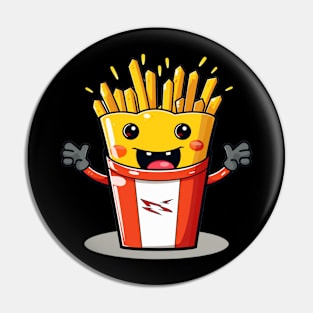 kawaii french fries T-Shirt cute  gilrl Pin