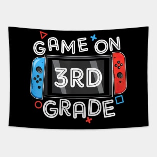 Gamer Back To School Funny Game On 3rd Grade Tapestry