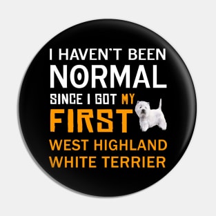 West Highland White Terrier , Westie Pin