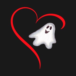 Heart Ghost T-Shirt