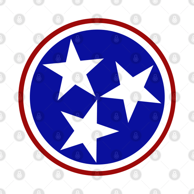 Tennessee State Flag Traditional by ilrokery