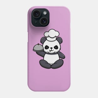 Cute Panda Chef Phone Case