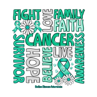 Batten Disease Awareness - Fight love survivor ribbon T-Shirt