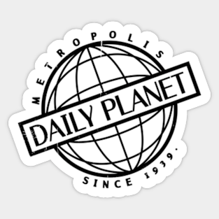 Daily Planet Stickers Teepublic