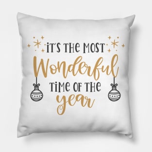 It's the Most Wonderful Time of the Year Pillow