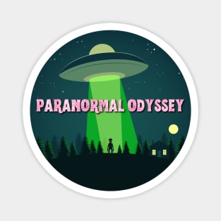 Paranormal Odyssey Podcast - Original Logo Magnet