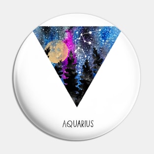 Aquarius Constellation, Aquarius Pin