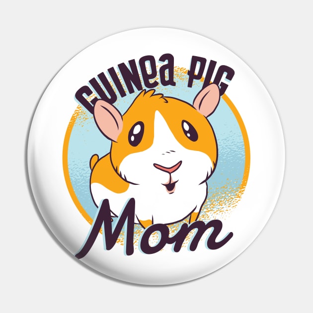 Guinea Pig Mom Pin by madeinchorley