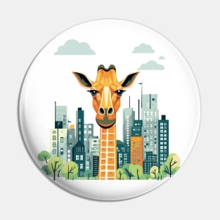 Giraffe Animal Beauty Nature Wildlife Discovery Pin