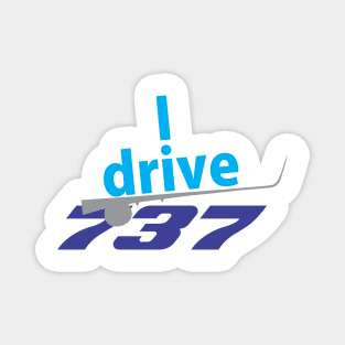 I drive 737 Magnet