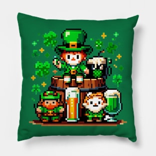 ST Patrick Day Green Pillow